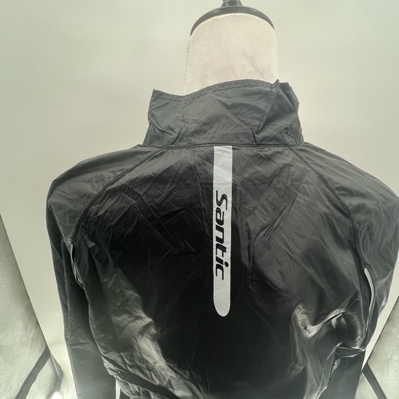 COPY - Santic Cycling Jacket – Size S | Lightweight, Full Zipper, Reflective De… - Picture 7 of 16